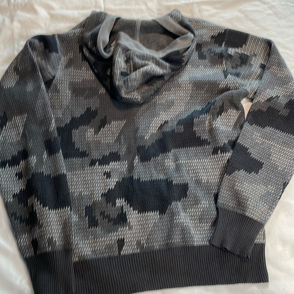DC Shoes Men’s Knit Hooded Camo Cardigan Size Large - Picture 9 of 9